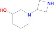 1-(Azetidin-3-yl)piperidin-3-ol