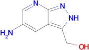 {5-amino-2H-pyrazolo[3,4-b]pyridin-3-yl}methanol