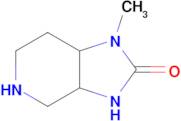 1-Methyl-octahydro-1H-imidazolidino[4,5-c]pyridin-2-one