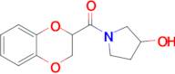 (2,3-Dihydrobenzo[b][1,4]dioxin-2-yl)(3-hydroxypyrrolidin-1-yl)methanone