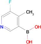 (5-Fluoro-4-methylpyridin-3-yl)boronic acid
