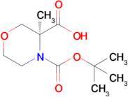 (S)-4-(tert-Butoxycarbonyl)-3-methylmorpholine-3-carboxylic acid