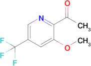 1-(3-Methoxy-5-(trifluoromethyl)pyridin-2-yl)ethanone