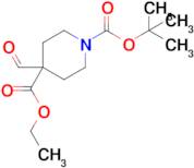 1-tert-Butyl 4-ethyl 4-formylpiperidine-1,4-dicarboxylate