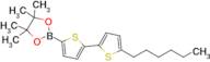 2-(5'-Hexyl-[2,2'-bithiophen]-5-yl)-4,4,5,5-tetramethyl-1,3,2-dioxaborolane