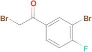 2-Bromo-1-(3-bromo-4-fluorophenyl)ethanone