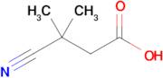 3-Cyano-3,3-dimethylpropanoic acid