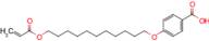 4-((11-(Acryloyloxy)undecyl)oxy)benzoic acid