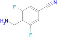 4-(Aminomethyl)-3,5-difluorobenzonitrile