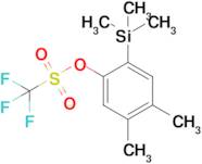 4,5-Dimethyl-2-(trimethylsilyl)phenyl trifluoromethanesulfonate