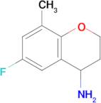 6-Fluoro-8-methylchroman-4-amine
