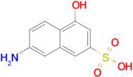 7-Amino-4-hydroxynaphthalene-2-sulfonic acid