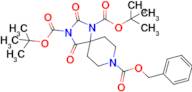 8-Benzyl 1,3-di-tert-butyl 2,4-dioxo-1,3,8-triazaspiro[4.5]decane-1,3,8-tricarboxylate