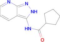 N-{2H-pyrazolo[3,4-b]pyridin-3-yl}cyclopentanecarboxamide