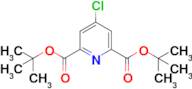 Di-tert-butyl 4-chloropyridine-2,6-dicarboxylate