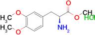 (S)-Methyl 2-amino-3-(3,4-dimethoxyphenyl)propanoate hydrochloride