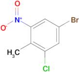 5-bromo-1-chloro-2-methyl-3-nitrobenzene