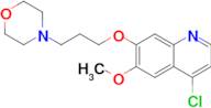 4-(3-((4-Chloro-6-methoxyquinolin-7-yl)oxy)propyl)morpholine