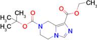 7-tert-Butyl 1-ethyl 5,6-dihydroimidazo[1,5-a]pyrazine-1,7(8H)-dicarboxylate