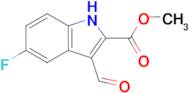 methyl 5-fluoro-3-formyl-1H-indole-2-carboxylate