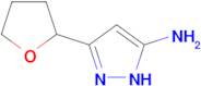 3-(oxolan-2-yl)-1H-pyrazol-5-amine