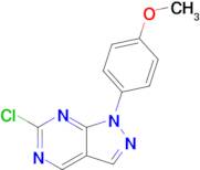 6-Chloro-1-(4-methoxyphenyl)-1H-pyrazolo[3,4-d]pyrimidine