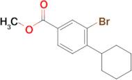 Methyl 3-bromo-4-cyclohexylbenzoate