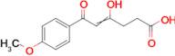 4-hydroxy-6-(4-methoxyphenyl)-6-oxohex-4-enoic acid