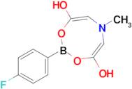2-(4-fluorophenyl)-6-methyl-2,6-dihydro-1,3,6,2-dioxazaborocine-4,8-diol