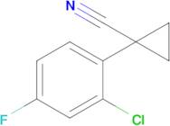 1-(2-Chloro-4-fluorophenyl)cyclopropanecarbonitrile