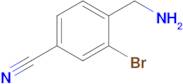 4-(Aminomethyl)-3-bromobenzonitrile