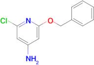 2-(Benzyloxy)-6-chloropyridin-4-amine