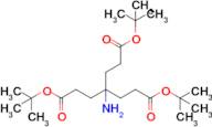 Di-tert-butyl 4-amino-4-(3-(tert-butoxy)-3-oxopropyl)heptanedioate