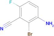 3-Amino-2-bromo-6-fluorobenzonitrile