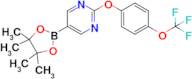 5-(4,4,5,5-Tetramethyl-1,3,2-dioxaborolan-2-yl)-2-(4-(trifluoromethoxy)phenoxy)pyrimidine