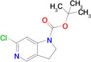 tert-Butyl 6-chloro-2,3-dihydro-1H-pyrrolo[3,2-c]pyridine-1-carboxylate