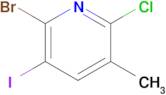 2-Bromo-6-chloro-3-iodo-5-methylpyridine