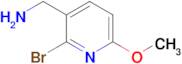 (2-Bromo-6-methoxypyridin-3-yl)methanamine