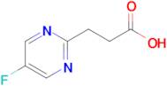 3-(5-Fluoropyrimidin-2-yl)propanoic acid