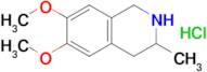 6,7-Dimethoxy-3-methyl-1,2,3,4-tetrahydroisoquinoline hydrochloride