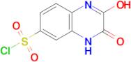 2-hydroxy-3-oxo-3,4-dihydroquinoxaline-6-sulfonyl chloride
