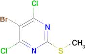 5-Bromo-4,6-dichloro-2-(methylthio)pyrimidine