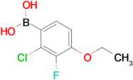 (2-Chloro-4-ethoxy-3-fluorophenyl)boronic acid