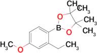 2-(2-Ethyl-4-methoxyphenyl)-4,4,5,5-tetramethyl-1,3,2-dioxaborolane