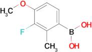 (3-Fluoro-4-methoxy-2-methylphenyl)boronic acid