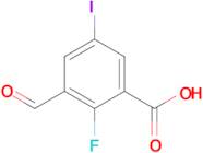 2-Fluoro-3-formyl-5-iodobenzoic acid