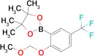 2-(2-(Methoxymethoxy)-5-(trifluoromethyl)phenyl)-4,4,5,5-tetramethyl-1,3,2-dioxaborolane