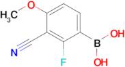 3-Cyano-2-fluoro-4-methoxyphenylboronic acid