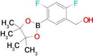 (2,4-Difluoro-5-(4,4,5,5-tetramethyl-1,3,2-dioxaborolan-2-yl)phenyl)methanol