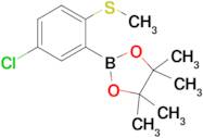 2-(5-Chloro-2-(methylthio)phenyl)-4,4,5,5-tetramethyl-1,3,2-dioxaborolane